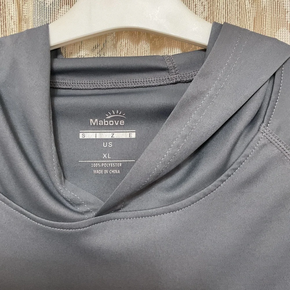 MABOVE ATHLETIC LIGHTWEIGHT HOODED PULLOVER - SZ XL - Picture 3 of 7